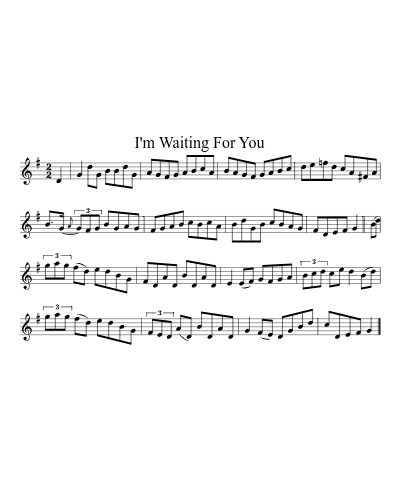 I'm Waiting For You (Version 4)