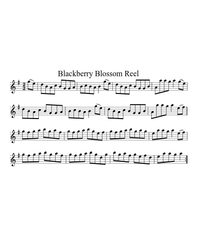 Blackberry Blossom Reel