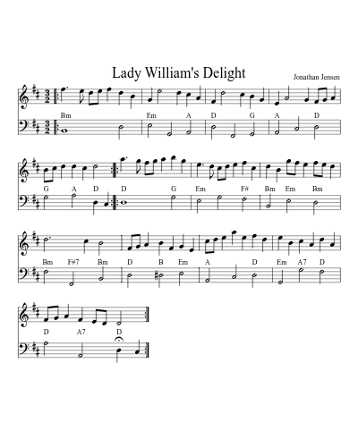 Lady William's Delight