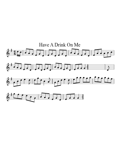 HAVE A DRINK ON ME (Version 2) preview