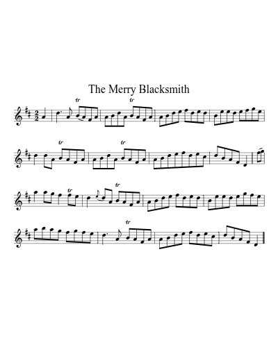 The Merry Blacksmith (Version 5)