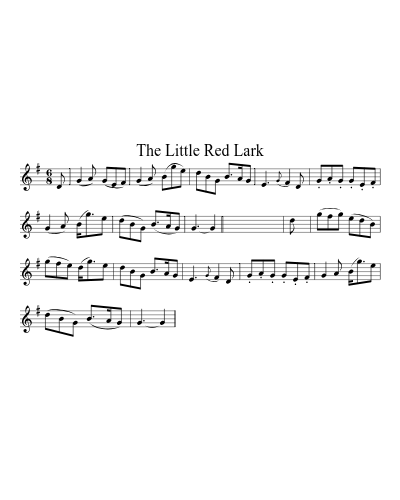 The Little Red Lark