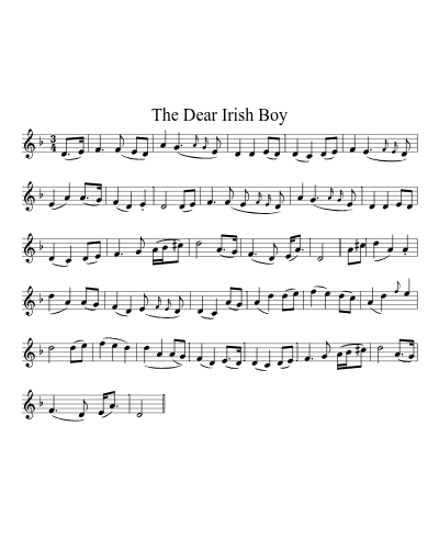 The Dear Irish Boy