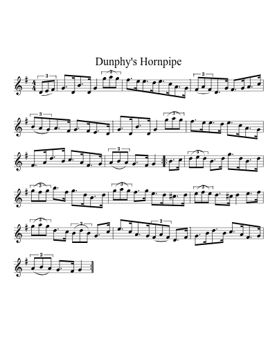 Dunphy's Hornpipe (Version 3)