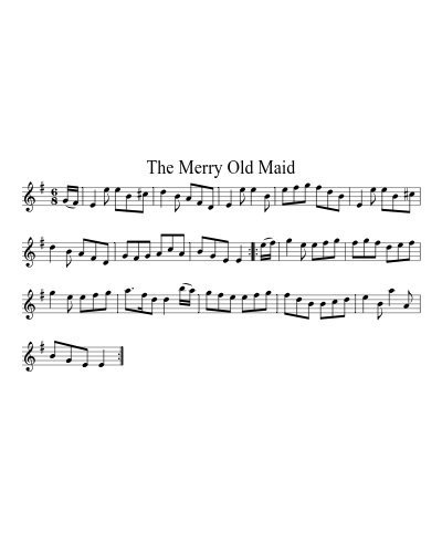 The Merry Old Maid