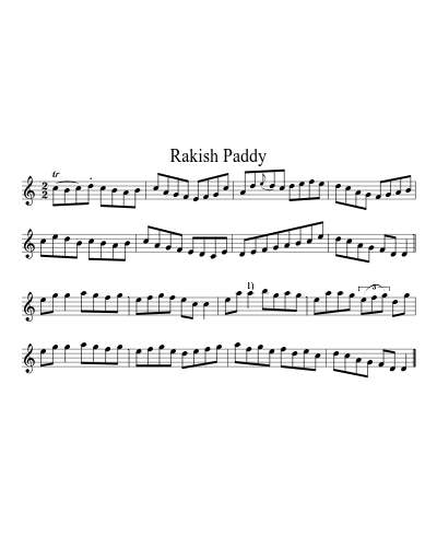 Rakish Paddy (Version 4)