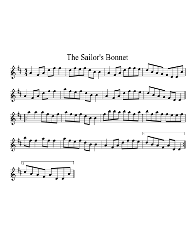 The Sailor's Bonnet (Version 3)