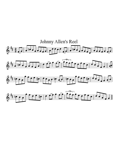 Johnny Allen's Reel preview