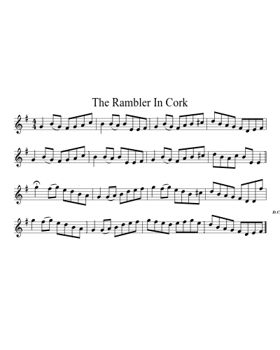The Rambler In Cork preview