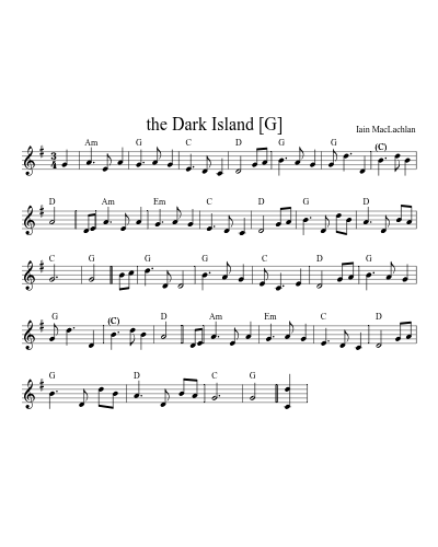 The Dark Island preview