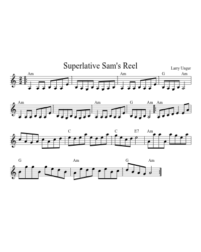 Superlative Sam's Reel preview