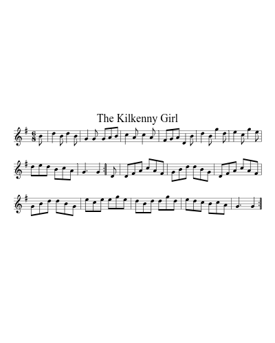 The Kilkenny Girl (Version 2)