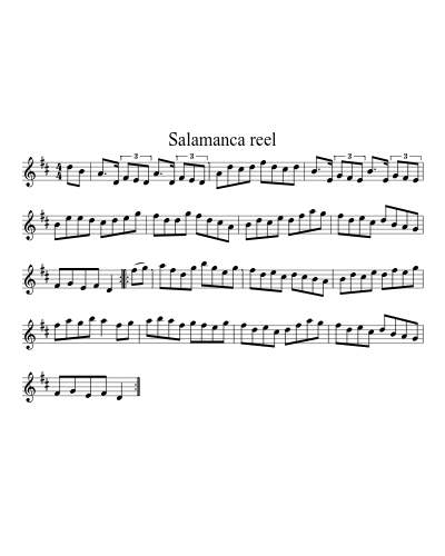Salamanca Reel (Version 2)