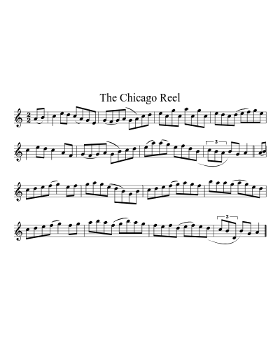 The Chicago reel (Version 2)