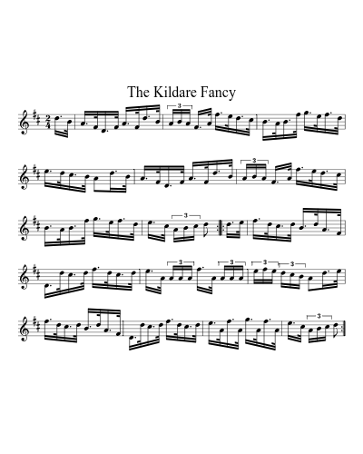 The Kildare fancy (Version 4)