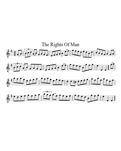 The rights of man (Version 3)