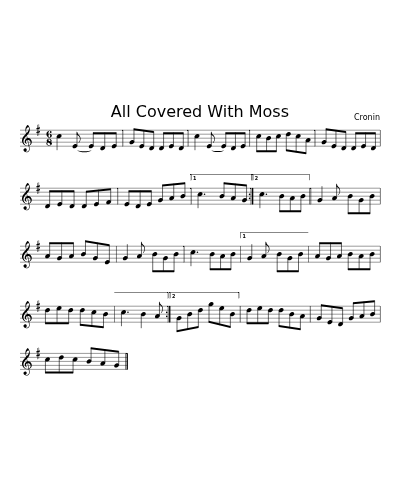 All Covered With Moss (Version 2)