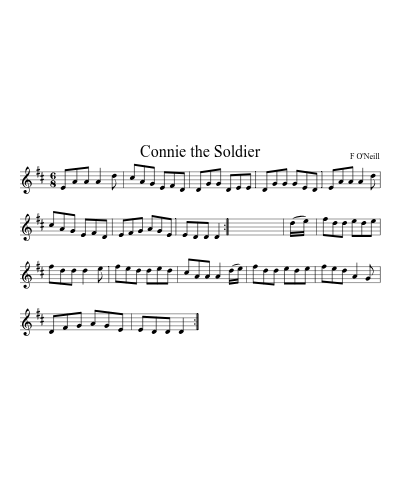 Connie the soldier (Version 3)
