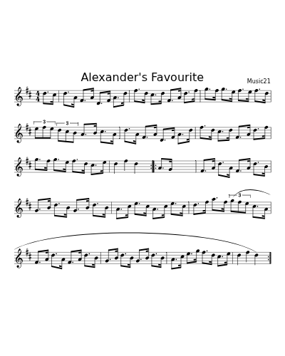 Alexander's Favourite