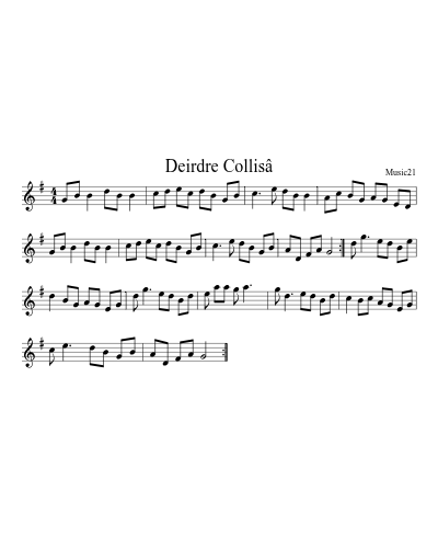 Deirdre Collisâ preview