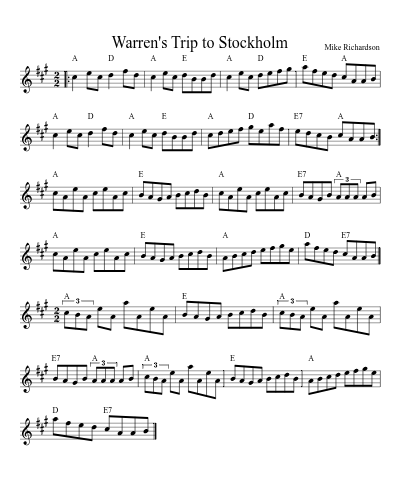 Warren's Trip to Stockholm