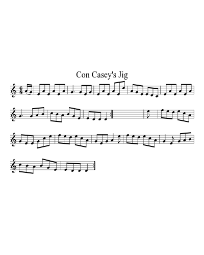 Con Casey's Jig (Version 2) preview