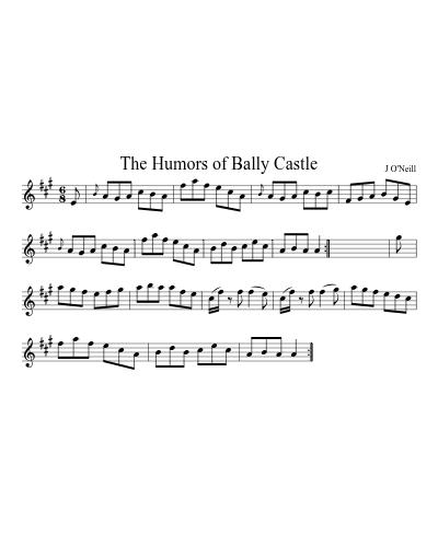 The Humors of Bally Castle