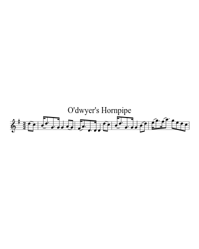 O'Dwyer's Hornpipe (Version 3)