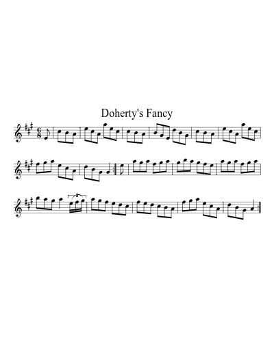 Doherty's Fancy (Version 2)