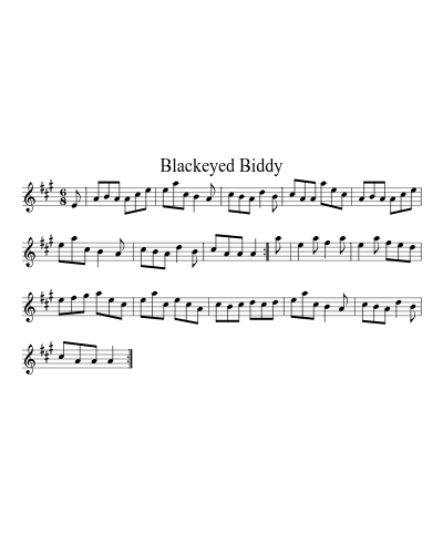 Blackeyed Biddy (Version 2)