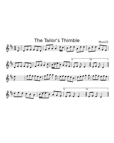 The tailor's thimble (Version 2)