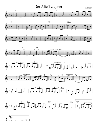 Der Alte Tziganer