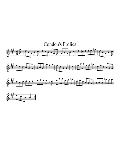 Condon's Frolics (Version 5) preview