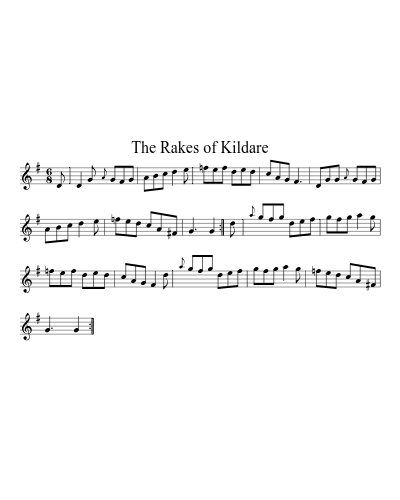 The rakes of Kildare (Version 3)