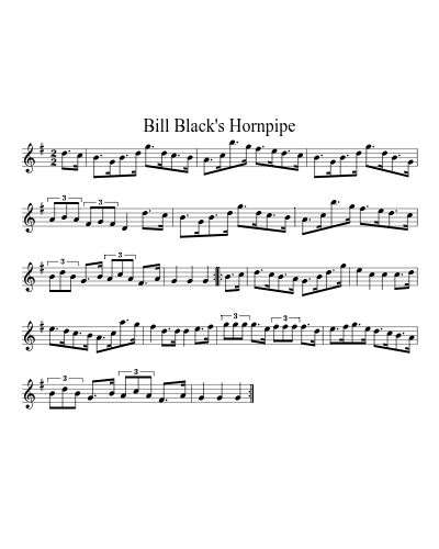 Bill Black's Hornpipe (Version 2)