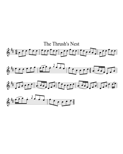 The Thrush's Nest preview