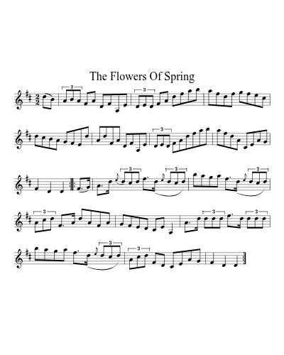 The Flowers of Spring (Version 2)