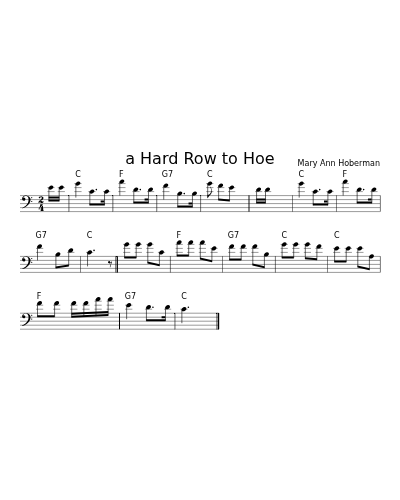 a Hard Row to Hoe preview