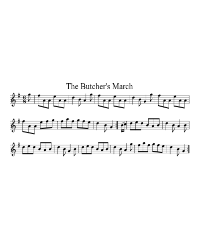 The Butcher's March (Version 2)