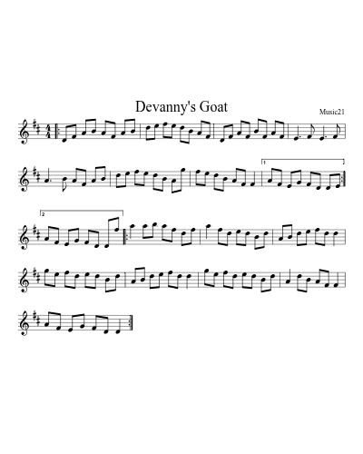 Devanny's Goat (Version 2)