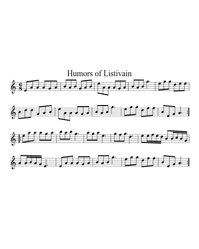 Humors of Listivain preview