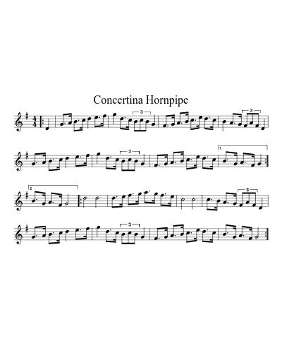 Concertina Hornpipe