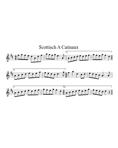 Scottisch A Catinaux