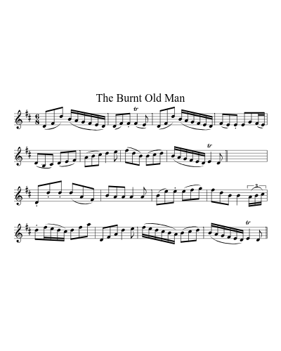 The burnt old man (Version 4)