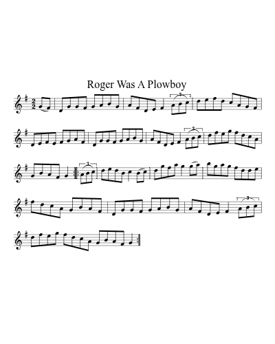 Roger Was A Plowboy (Version 2)