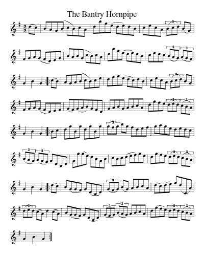 The Bantry Hornpipe (Version 2)