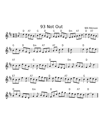 93 Not Out (Version 2)