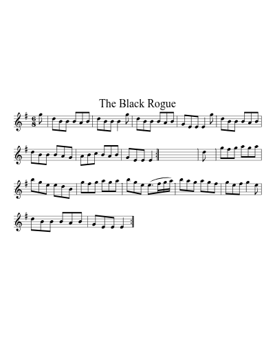 The black rogue (Version 4)