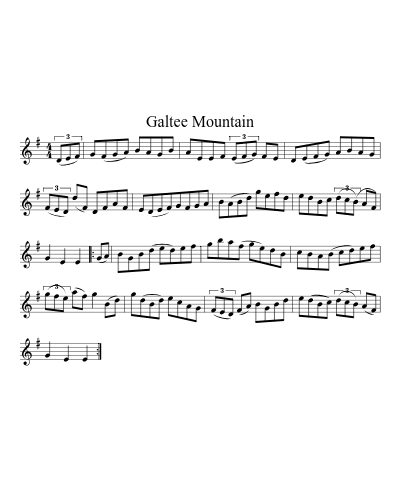 Galtee Mountain preview