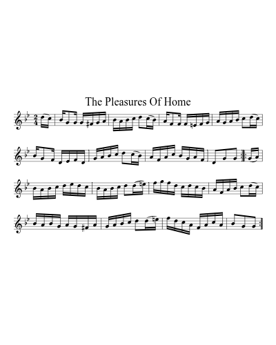 The pleasures of home (Version 3)